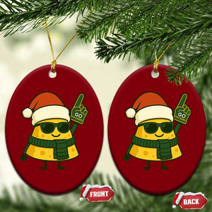 GB Fan Christmas Ceramic Ornament Gifts for Sports Fans Santa Hat TS10 Print Your Wear