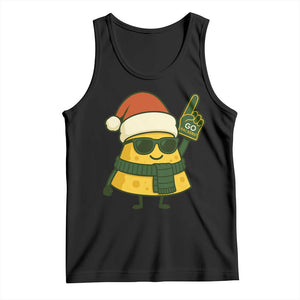GB Fan Christmas Tank Top Gifts for Sports Fans Santa Hat TS10 Black Print Your Wear
