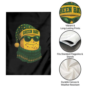 Christmas GB Garden Flag Gifts for Sports Fans Santa Hat TS10 Print Your Wear