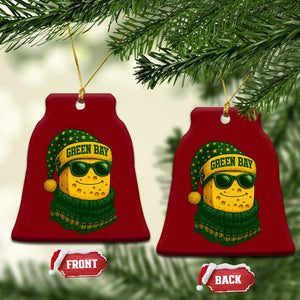 Christmas GB Ceramic Ornament Gifts for Sports Fans Santa Hat TS10 Print Your Wear