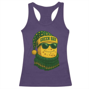Christmas GB Racerback Tank Top Gifts for Sports Fans Santa Hat TS10 Purple Print Your Wear