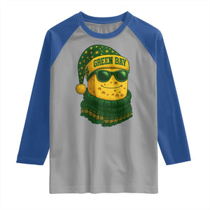Christmas GB Raglan Shirt Gifts for Sports Fans Santa Hat TS10 Sport Gray Royal Print Your Wear