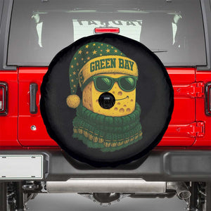 Christmas GB Spare Tire Cover Gifts for Sports Fans Santa Hat TS10 Black Print Your Wear