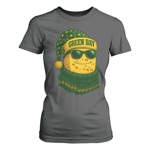Christmas GB T Shirt For Women Gifts for Sports Fans Santa Hat TS10 Dark Heather Print Your Wear