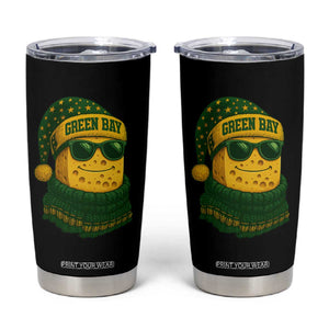 Christmas GB Tumbler Cup Gifts for Sports Fans Santa Hat TS10 Black Print Your Wear