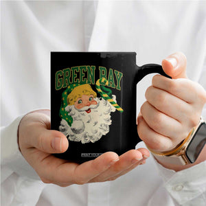 Christmas GB Fan Coffee Mug Vintage Varsity Retro Santa Claus Face Game Day TS10 Print Your Wear