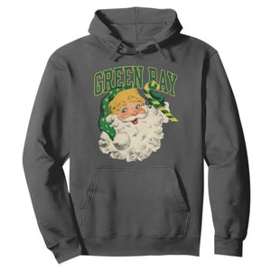 Christmas GB Fan Hoodie Vintage Varsity Retro Santa Claus Face Game Day TS10 Dark Heather Print Your Wear