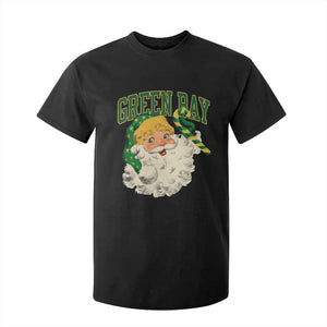 Christmas GB Fan T Shirt For Kid Vintage Varsity Retro Santa Claus Face Game Day TS10 Black Print Your Wear