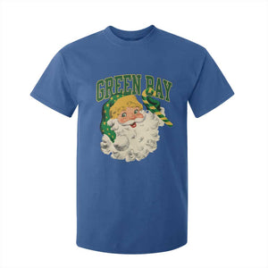 Christmas GB Fan T Shirt For Kid Vintage Varsity Retro Santa Claus Face Game Day TS10 Royal Blue Print Your Wear