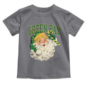 Christmas GB Fan Toddler T Shirt Vintage Varsity Retro Santa Claus Face Game Day TS10 Charcoal Print Your Wear