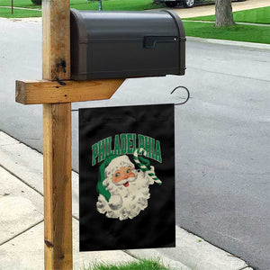 Christmas PFE Garden Flag Vintage Varsity Retro Santa Face Game Day TS10 Print Your Wear