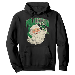 Christmas PFE Hoodie Vintage Varsity Retro Santa Face Game Day TS10 Black Print Your Wear