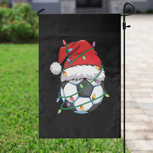 Soccer Christmas Garden Flag Santa Hat Sports Xmas Pajamas TS10 Print Your Wear