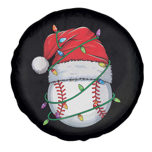 Christmas Baseball Spare Tire Cover Santa Hat Sports Men Boys Xmas Pajamas TS10 Print Your Wear