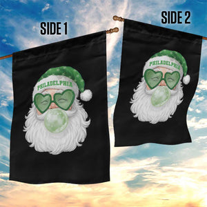 Christmas PFE Garden Flag Vintage Retro Santa Bubble Gum Game Day TS10 Print Your Wear