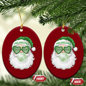 Christmas PFE Ceramic Ornament Vintage Retro Santa Bubble Gum Game Day TS10 Print Your Wear
