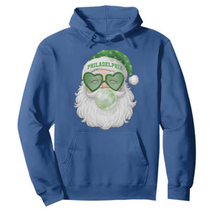 Christmas PFE Hoodie Vintage Retro Santa Bubble Gum Game Day TS10 Royal Blue Print Your Wear