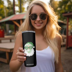 Christmas PFE Skinny Tumbler Vintage Retro Santa Bubble Gum Game Day TS10 Print Your Wear