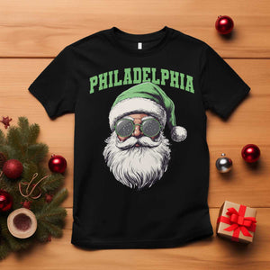 Christmas PFE T Shirt Vintage Santa Claus Face Game Day TS10 Black Print Your Wear