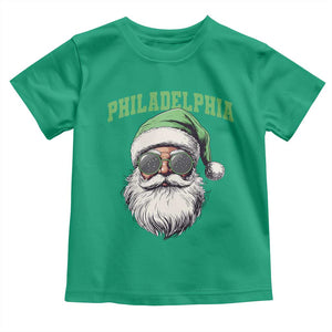 Christmas PFE Toddler T Shirt Vintage Santa Claus Face Game Day TS10 Irish Green Print Your Wear