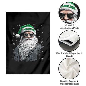 Vintage Christmas PFE Garden Flag Retro Santa Game Day TS10 Print Your Wear
