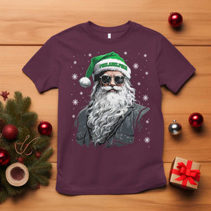 Vintage Christmas PFE T Shirt Retro Santa Game Day TS10 Maroon Print Your Wear