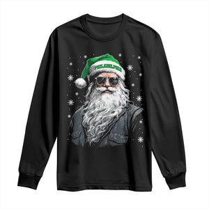 Vintage Christmas PFE Long Sleeve Shirt Retro Santa Game Day TS10 Black Print Your Wear