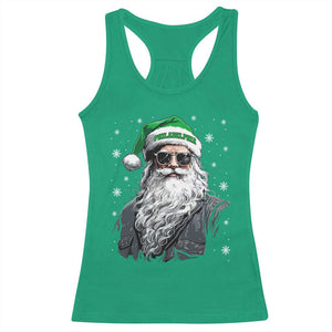 Vintage Christmas PFE Racerback Tank Top Retro Santa Game Day TS10 Irish Green Print Your Wear