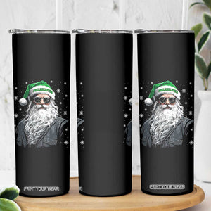 Vintage Christmas PFE Skinny Tumbler Retro Santa Game Day TS10 Print Your Wear