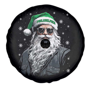 Vintage Christmas PFE Spare Tire Cover Retro Santa Game Day TS10 Print Your Wear