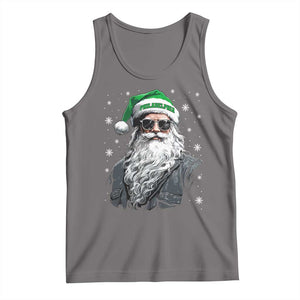 Vintage Christmas PFE Tank Top Retro Santa Game Day TS10 Deep Heather Print Your Wear