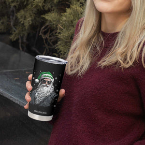 Vintage Philadelphia Football Christmas Tumbler Cup Retro Santa Game Day TS10 Print Your Wear