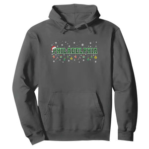 Christmas PFE Hoodie Green Plaid Philly Fan Football Lovers Xmas Pajamas TS10 Dark Heather Print Your Wear