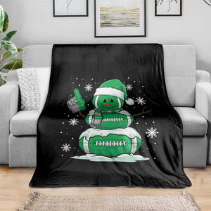 EF Christmas Snowman Throw Blanket Funny Philly Fan Vintage Football Lovers TS10 Print Your Wear