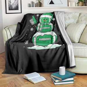 EF Christmas Snowman Throw Blanket Funny Philly Fan Vintage Football Lovers TS10 Print Your Wear
