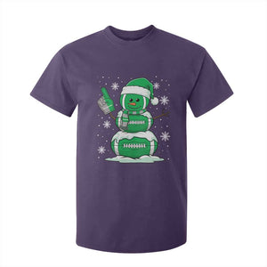 EF Christmas Snowman T Shirt For Kid Funny Philly Fan Vintage Football Lovers TS10 Purple Print Your Wear