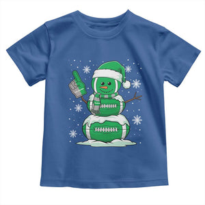 EF Christmas Snowman Toddler T Shirt Funny Philly Fan Vintage Football Lovers TS10 Royal Blue Print Your Wear