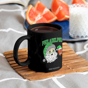 Christmas Santa Philly Lover Coffee Mug Funny EF Vintage Football Lovers TS10 Print Your Wear