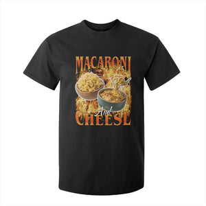 Macaroni And Cheese Meme T Shirt For Kid Vintage 90s Style Funny Foodie Bootleg Graphic TS10 Black Print Your Wear