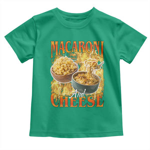 Macaroni And Cheese Meme Toddler T Shirt Vintage 90s Style Funny Foodie Bootleg Graphic TS10 Irish Green Print Your Wear