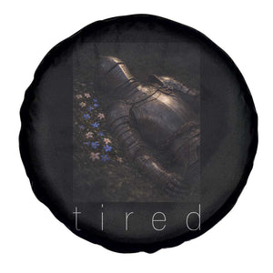 Tired Knight Spare Tire Cover Gothic Medieval Fantasy TS10 Print Your Wear