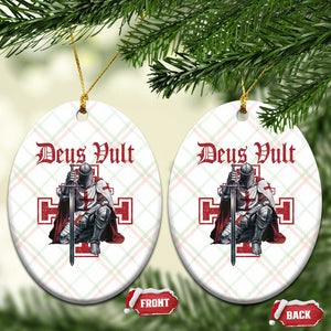 Deus Vult Knight Templar Ceramic Ornament Crusader Cross TS10 Print Your Wear