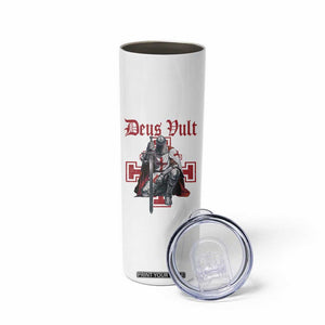 Deus Vult Knight Templar Skinny Tumbler Crusader Cross TS10 Print Your Wear