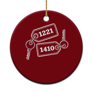 Room Numbers Team Hollanov Ceramic Ornament LGBT Romance Hockey Fan TS10 1pc Red Print Your Wear