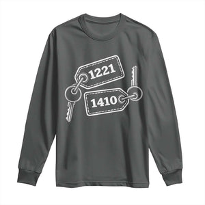 Room Numbers Team Hollanov Long Sleeve Shirt LGBT Romance Hockey Fan TS10 Dark Heather Print Your Wear