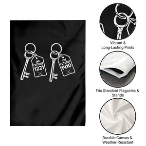 Room Numbers Team Hollanov Garden Flag LGBT Romance Hockey Fan Im Coming To The Cottage TS10 Print Your Wear