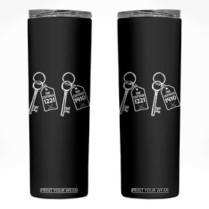 Room Numbers Team Hollanov Skinny Tumbler LGBT Romance Hockey Fan Im Coming To The Cottage TS10 Black Print Your Wear