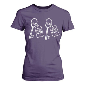 Room Numbers Team Hollanov T Shirt For Women LGBT Romance Hockey Fan Im Coming To The Cottage TS10 Purple Print Your Wear