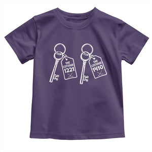 Room Numbers Team Hollanov Toddler T Shirt LGBT Romance Hockey Fan Im Coming To The Cottage TS10 Purple Print Your Wear