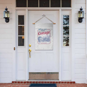 Will You Come To My Cottage This Summer Garden Flag LGBT Romance Hockey Fan TS10 Print Your Wear